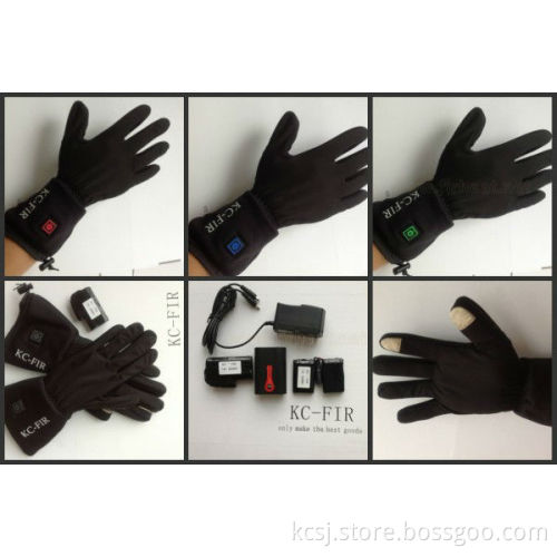 2016 KCFIR elctric heated undergloves with rechargeable battery